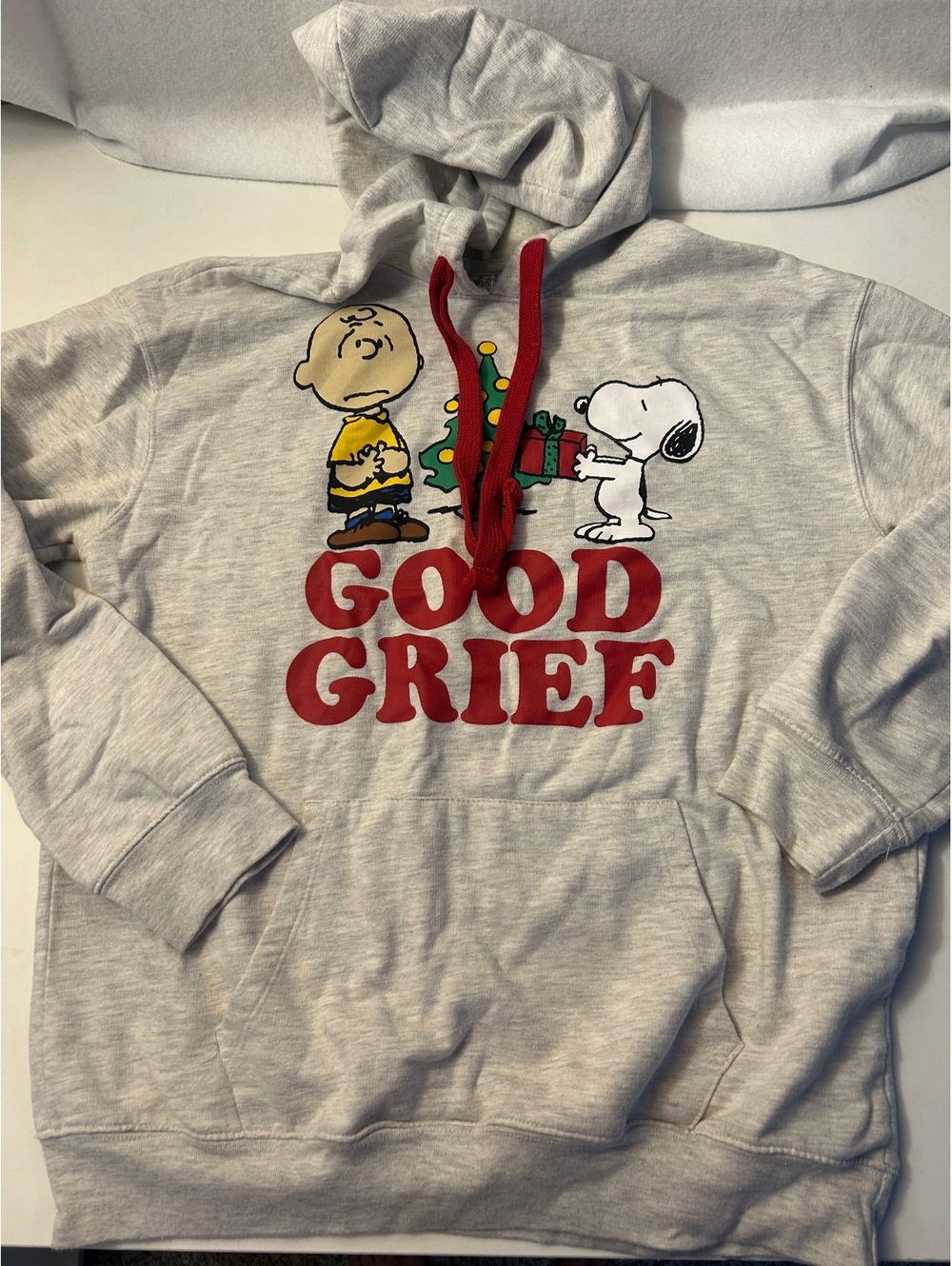 Peanuts Good Grief Christmas Hoodie